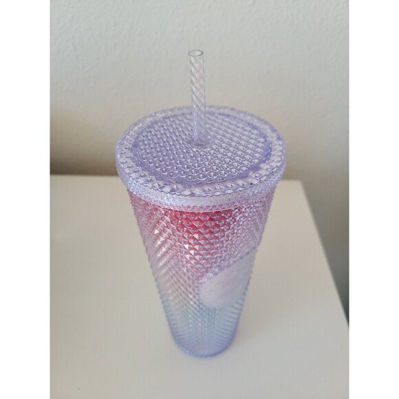Starbucks Rainbow Studded Venti 24 oz Tumbler Summer 2020 Pride Month NEW - Picture 5 of 6